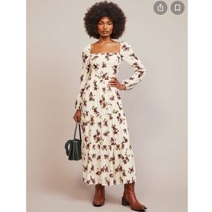 NWT Reformation Kellie Grapevine Maxi Dress 10